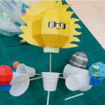 Exemple d'un anémomètre pour mesurer la vitesse du vent