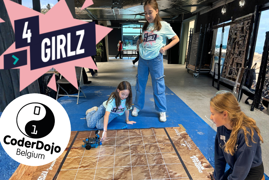 CoderDojo 4Girlz ESERO Belgium nieuws